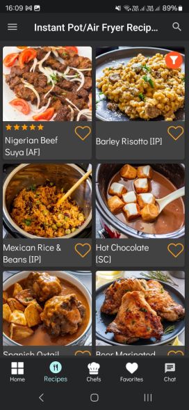 Instant Pot & Air Fryer Recipes app